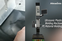 Quel est l'effet de l'équipement de soudage plastique par ultrasons sur les matériaux PE ?