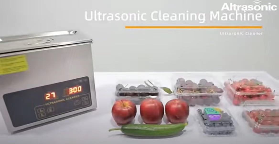 Comment la machine de nettoyage à ultrasons nettoie-t-elle les fruits et légumes ?